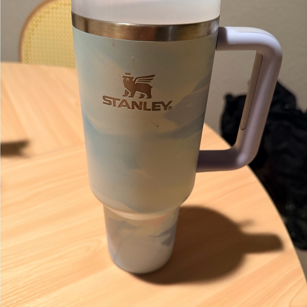 Stanley Blue and Silver Insulated Tumbler